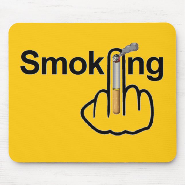 Mousepad Smoking Flip (Front)
