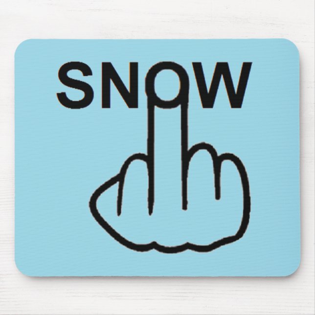 Mousepad Snow Flip (Front)