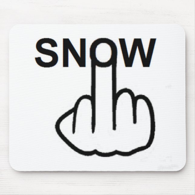 Mousepad Snow Flip (Front)