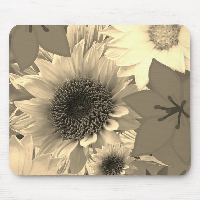 Mousepad Sunflower (Front)