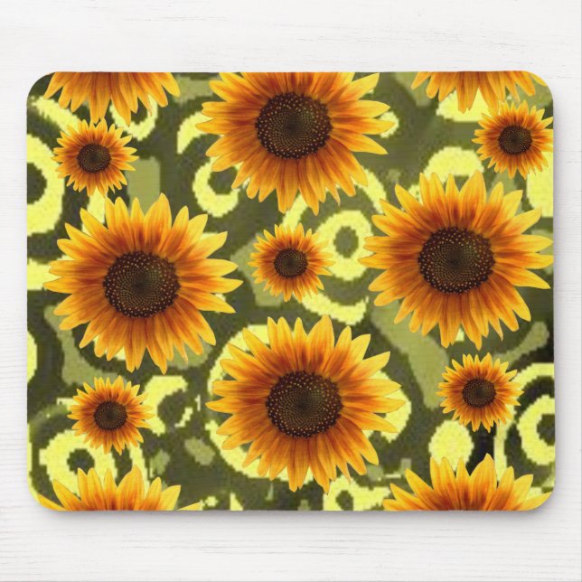 Mousepad Sunflower (Front)