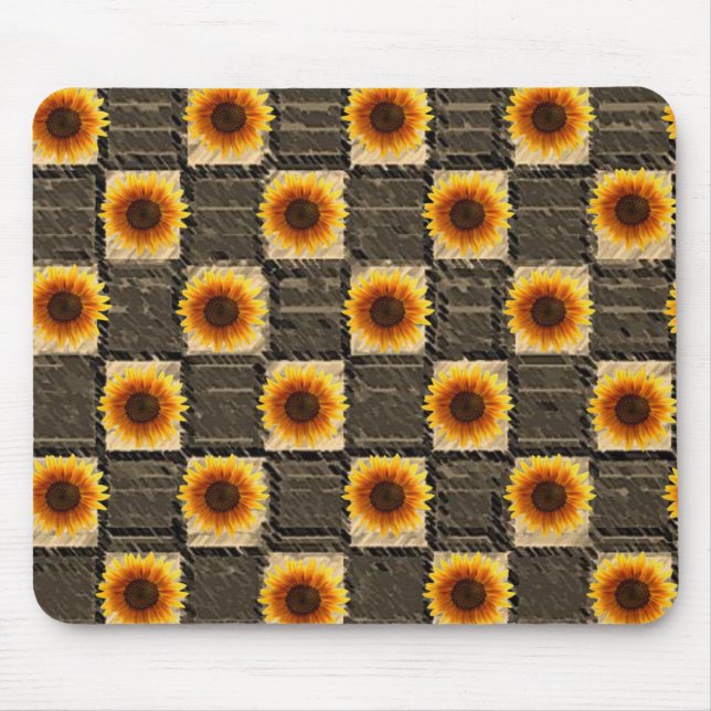 Mousepad Sunflower (Front)