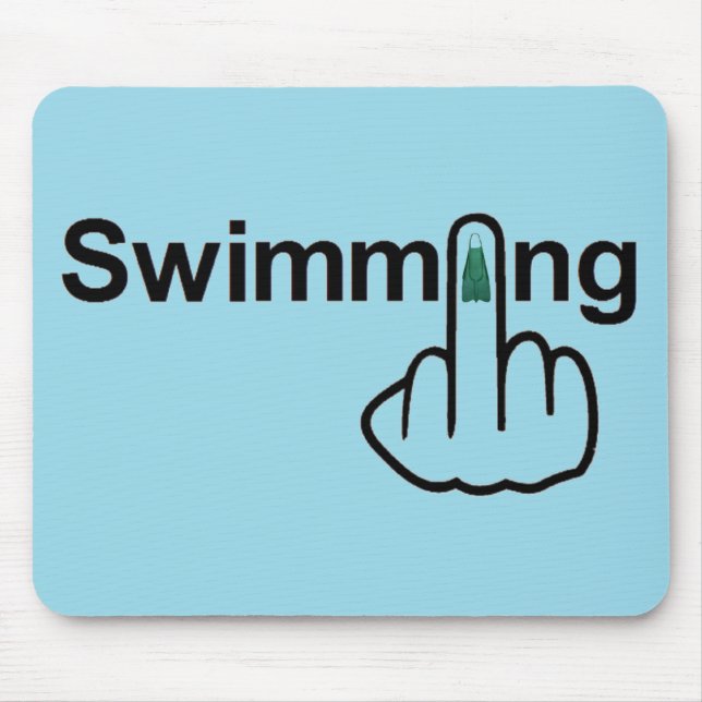 Mousepad Swimming Flip (Front)
