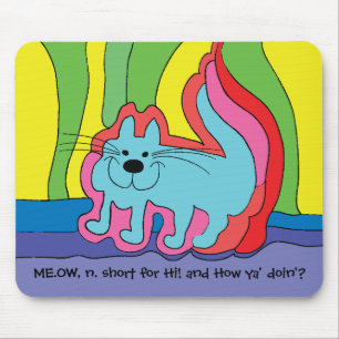 Mousepad "Toon/MEOW Hi"