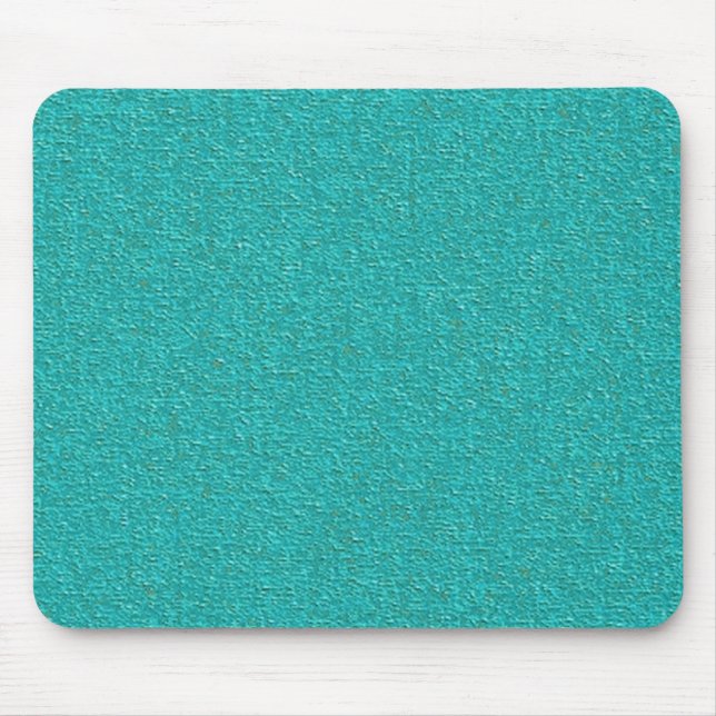 Mousepad - Turquoise with textured effect (Front)