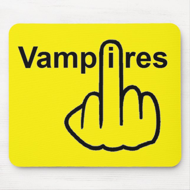 Mousepad Vampires Flip (Front)