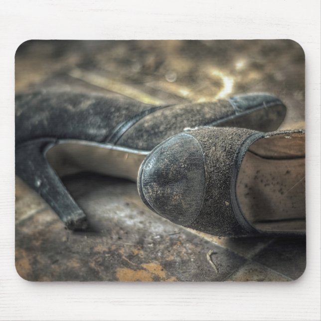 Mousepad Verlorene Schuhe - Lost Place (Front)
