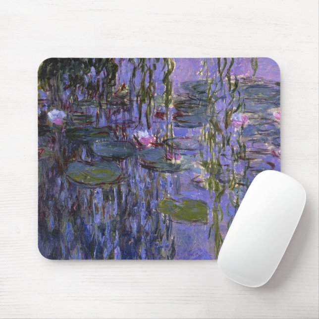 Mousepad - Water Lillies (With Mouse)