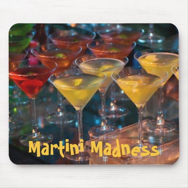 Mousepad Wild Martinis (Front)
