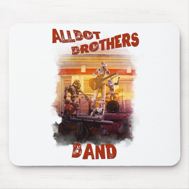 mousepad with Allbot Brothers Band from BSR (Front)