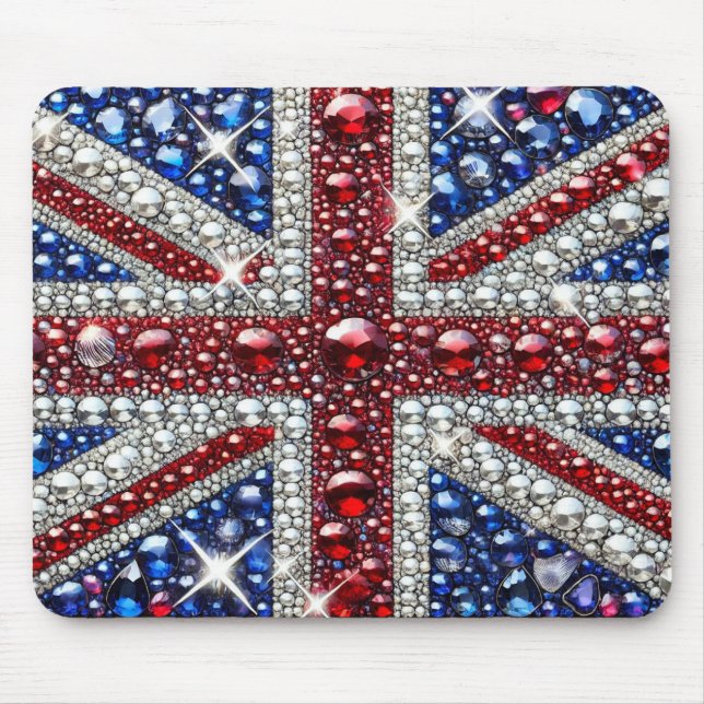 Mousepad with British Colours Design (Front)