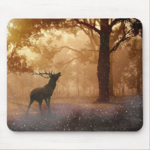 Mousepad with Deer / Mousepad Hirsch