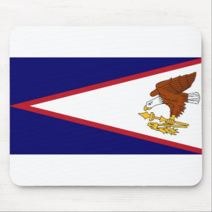 Mousepad with Flag American Samoa- USA