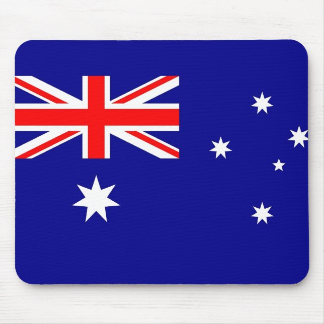 Mousepad with Flag of Australia (Front)