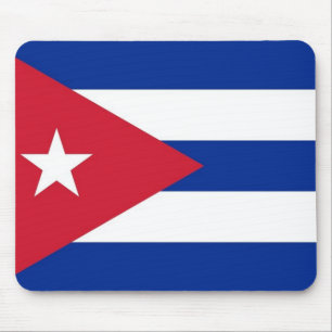 Mousepad with Flag of Cuba