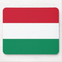 Mousepad with Flag of Hungary