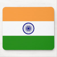 Mousepad with Flag of India