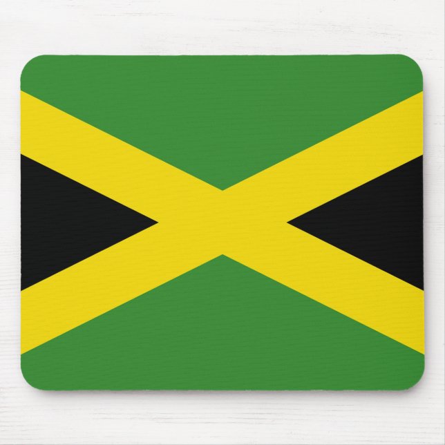 Mousepad with Flag of Jamaica (Front)