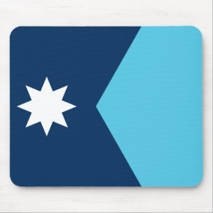 Mousepad with Flag of Minnesota, USA