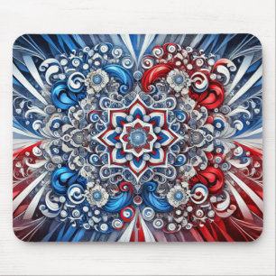Mousepad with French Colours Design