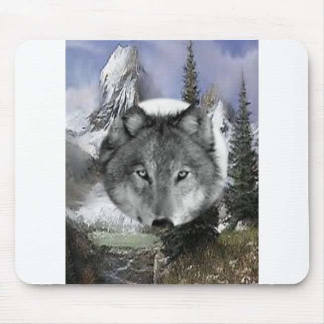 Mousepad Wolf (Front)