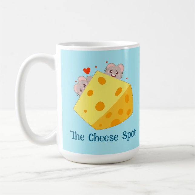 Mouses And Cheese  Coffee Mug (Left)