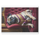 Mousseline Dog Royal Pug no.6 Hat Tissue paper