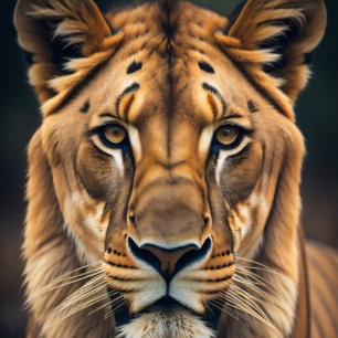 Mousseline Tiger Feline no.4 Tissue paper