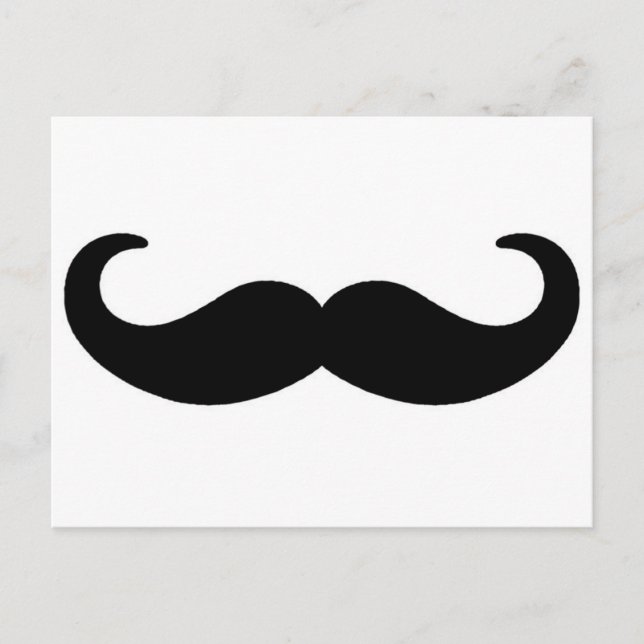 moustache 1.png postcard (Front)