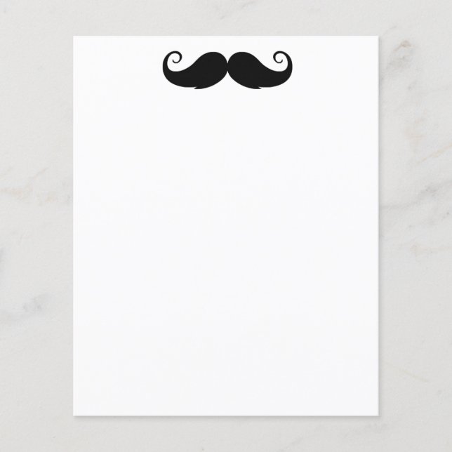 Moustache 4.5" x 5.6" Flyer (Front)