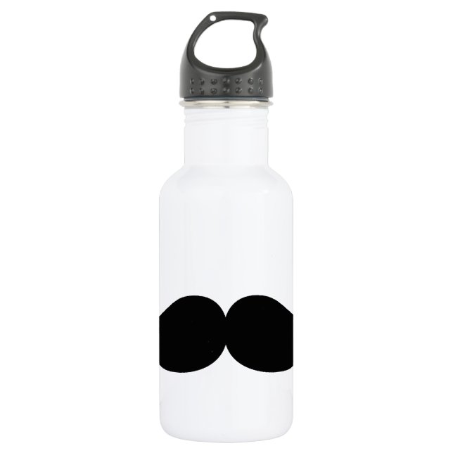 Moustache 532 Ml Water Bottle (Front)