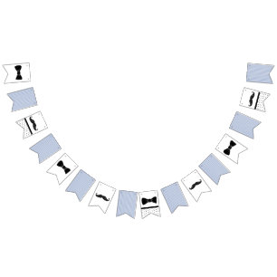 Moustache and Bow Tie Banner