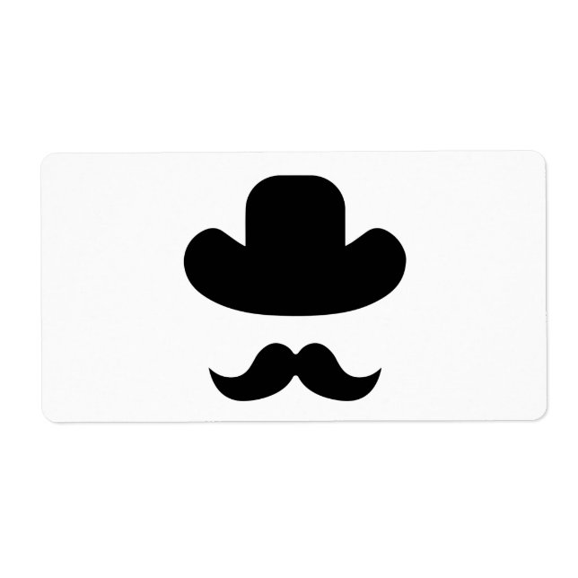 Moustache and hat (Front)
