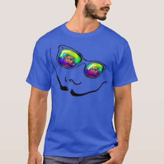 Moustache and sunglasses T-Shirt