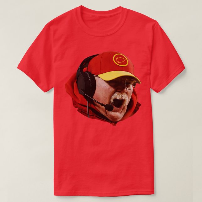 Moustache Andy Reid Chiefs TShirt 1 (Design Front)