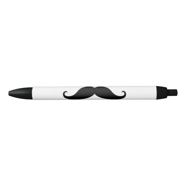 Moustache Black Ink Pen (Front)
