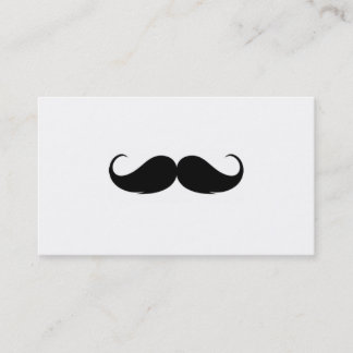 Moustache business cards