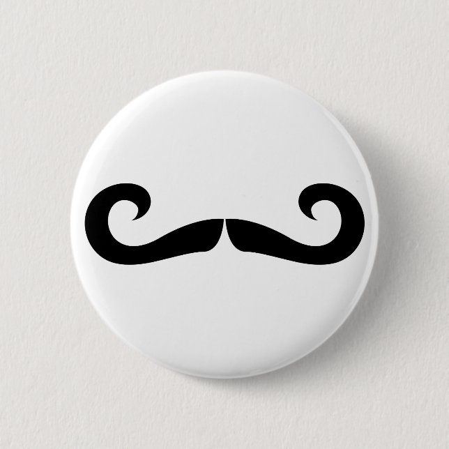 Moustache Button (Front)