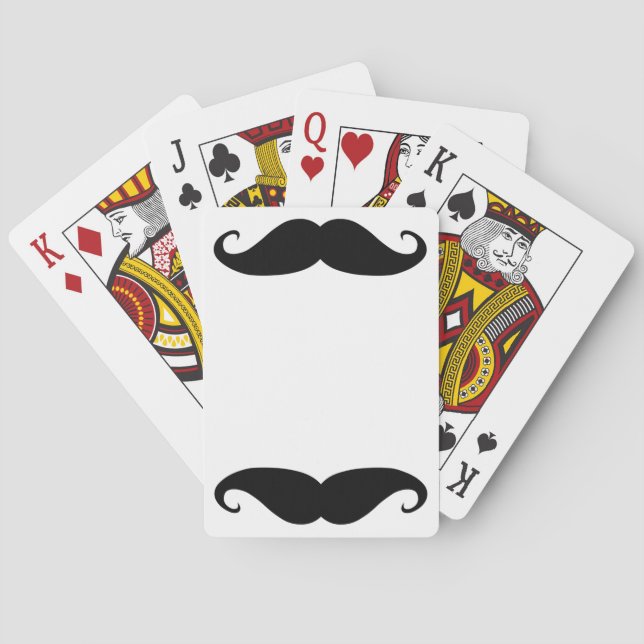 Moustache Cards (Back)