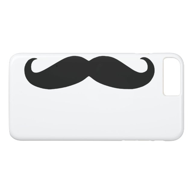 Moustache Case-Mate iPhone Case (Back (Horizontal))