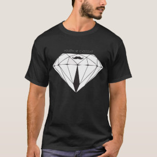 Moustache Chocolate diamonds black T-Shirt