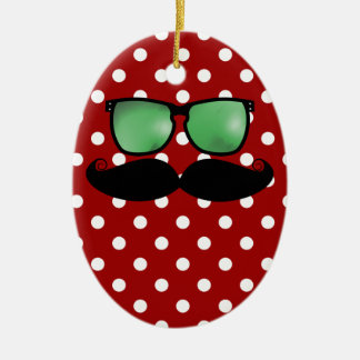 Moustache Christmas Ornament