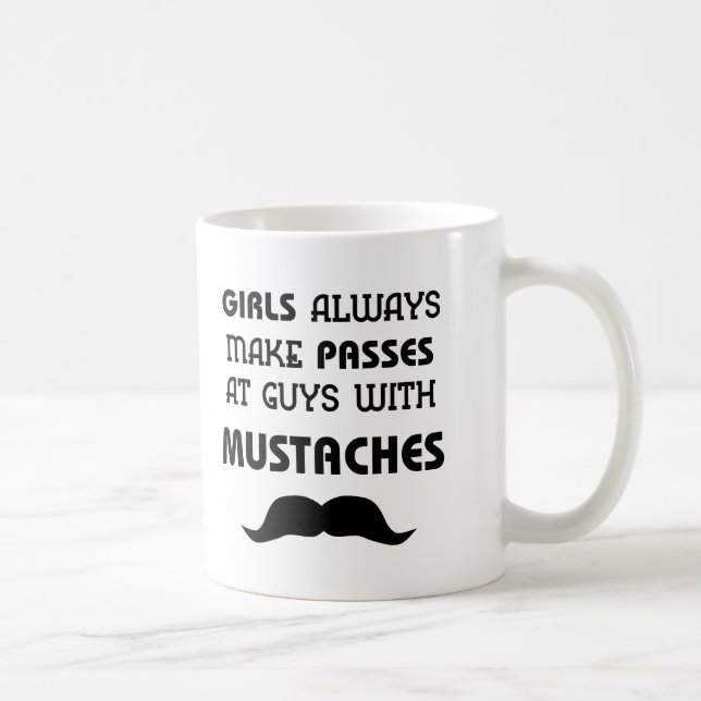 Moustache Coffee Mug (Right)