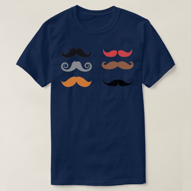 Moustache compilation second movement 1 T-Shirt (Design Front)