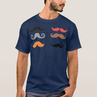 Moustache compilation second movement 1 T-Shirt