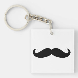 Moustache Disguise Funny Key Ring