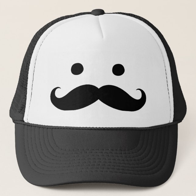 Moustache Face Hat (Front)