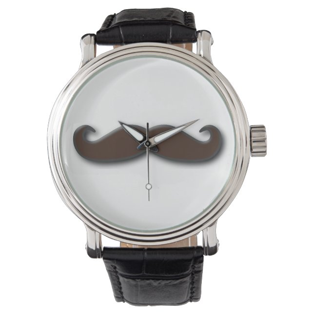 moustache faced watch (Front)