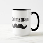 Moustache Groomsman Mug<br><div class="desc">Moustache Groomsman perfect for the Moustache loving wedding party!</div>