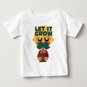 Moustache Growth Adventure Baby T-Shirt